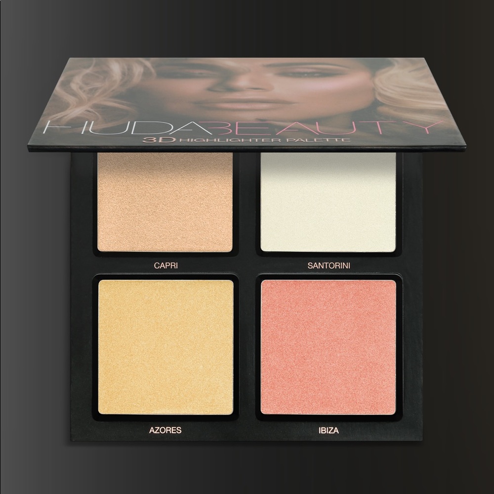 huda 3D highlighter palette